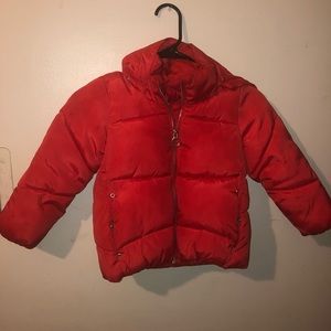 Red girls Winter Coat